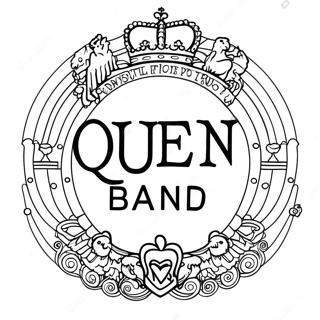 Pagina Da Colorare Logo Dei Queen 58755-48798