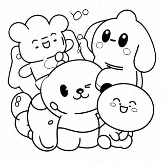 Pagina Da Colorare Di Bt21 59115-49092