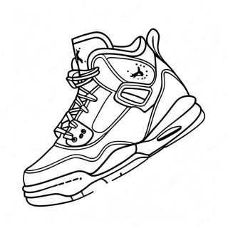 Air Jordans In Azione Pagina Da Colorare 59217-49165