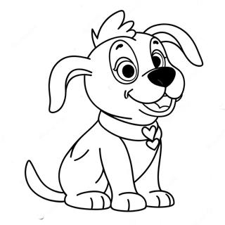 Pagina Da Colorare Dei Cani Disney 59346-49259