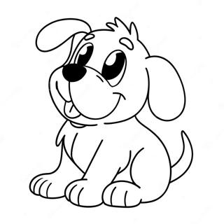 Pagina Da Colorare Dei Cani Disney Giocosi 59347-49274