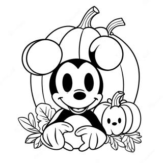 Pagina Da Colorare Della Zucca Di Topolino 59376-49291