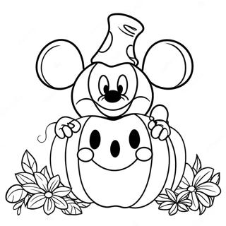 Pagina Da Colorare Della Zucca Di Topolino 59376-49292