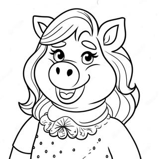 Miss Piggy Pagine Da Colorare