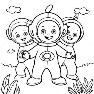 Pagina Da Colorare Dei Teletubbies 5964-4762