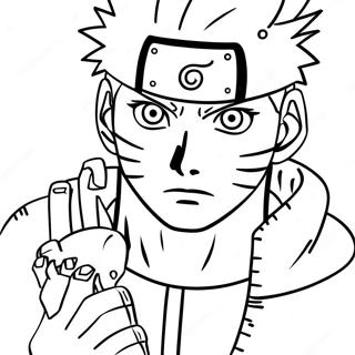 Pagina Da Colorare Di Pain Naruto Con Rinnegan 59667-49526