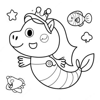 Peppa Pig Sirena Da Colorare 60356-50076