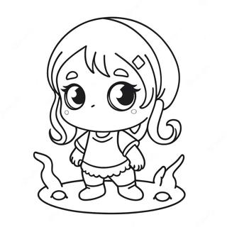 Chibi Horror Pagine Da Colorare