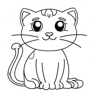 Pagina Da Colorare Siren Head Cartoon Cat 60666-50323