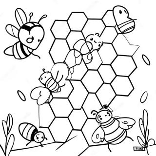 Pagina Da Colorare Bee Swarm Simulator 60676-50332