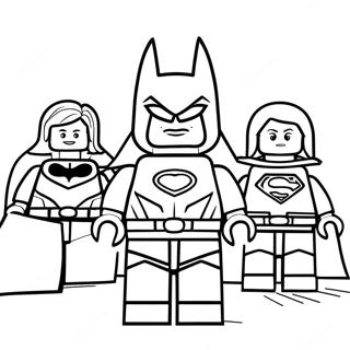 Lego Justice League Pagine Da Colorare