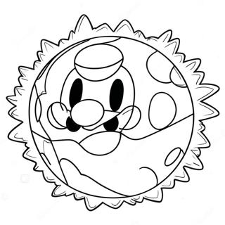 Mario Bomb Pagine Da Colorare