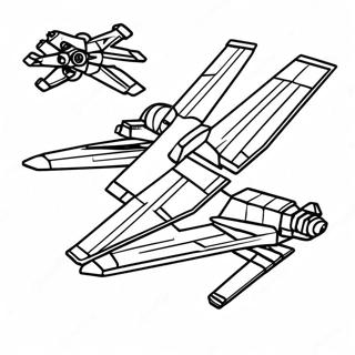 X-Wing Pagine Da Colorare