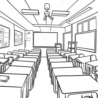 Aula Pagine Da Colorare