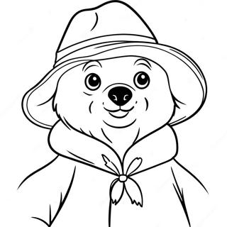 Orso Paddington Da Colorare 61556-51027