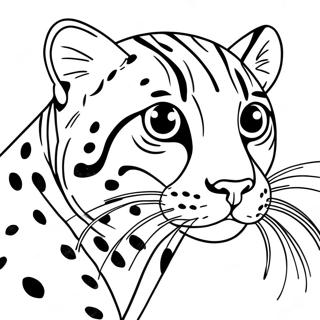 Ocelot Pagine Da Colorare