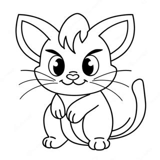 Pagina Da Colorare Di Meowth 61806-51227