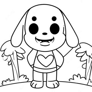 Pagina Da Colorare Undertale 6254-4996