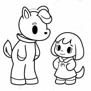 Pagina Da Colorare Chara E Asriel Di Undertale 6255-4999