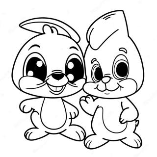 Baby Looney Tunes Pagine Da Colorare