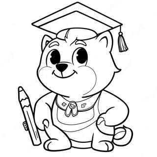 Pagina Da Colorare Della Mascotte Del College 62657-51894