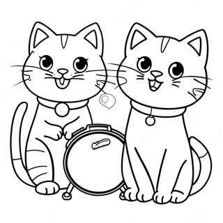 Kid-E-Cats Pagine Da Colorare