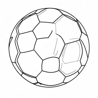 Pagina Da Colorare Del Pallone Da Calcio Colorato 63100-52234