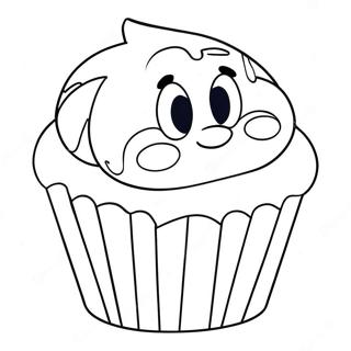 Muffin Di Bluey Pagine Da Colorare