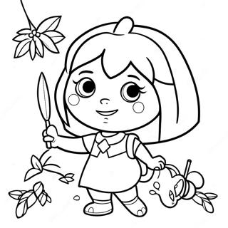 Dora Halloween Pagine Da Colorare