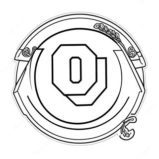 Pagina Da Colorare Del Logo Degli Oklahoma Sooners 64039-52976