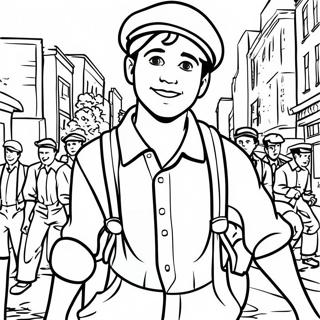 Pagina Da Colorare Dei Newsies 64289-53184