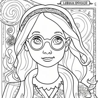 Pagina Da Colorare Della Rivista Quibbler Di Luna Lovegood 64350-53215