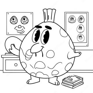 Pagina Da Colorare Di Mrs Puff Nella Sua Aula 64401-53242