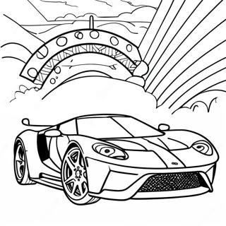 Pagina Da Colorare Della Ford Gt 64510-53334