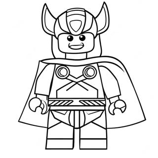 Pagina Da Colorare Di Lego Thor 64530-53351