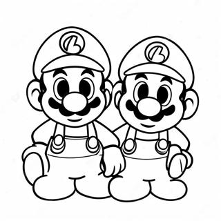 Pagina Da Colorare Di Baby Mario E Luigi 64880-53631