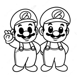 Pagina Da Colorare Di Baby Mario E Luigi 64880-53632