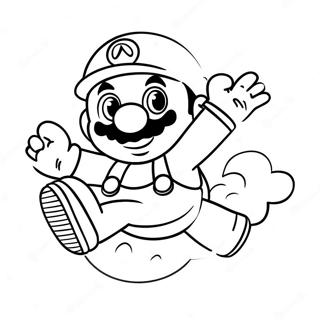 Pagina Da Colorare Di Baby Mario Che Salta 64881-53637