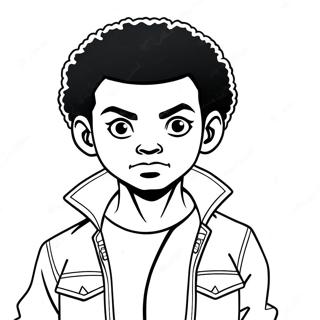 Pagina Da Colorare Huey Freeman Boondocks 6525-5311