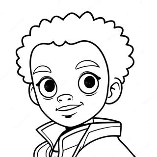 Pagina Da Colorare Huey Freeman Boondocks 6525-5312