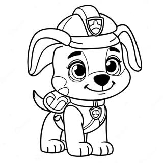 Pagina Da Colorare Tracker Della Paw Patrol 65370-54019