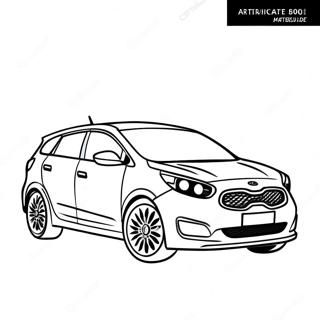 Pagina Da Colorare Auto Sportiva Kia 65381-54028