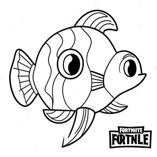 Pagina Da Colorare Del Personaggio Pesce Di Fortnite 65430-54078