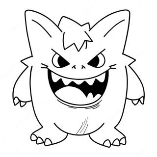 Pagina Da Colorare Gengar 6554-5332