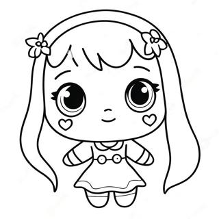 Kawaii Chibi Da Colorare 65590-54192