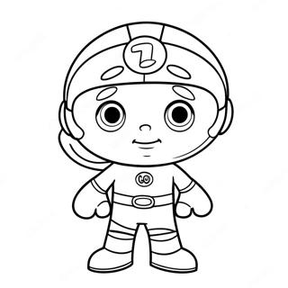 Pagina Da Colorare Super Why 6564-5339