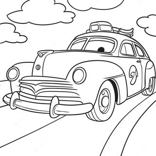 Pagina Da Colorare Di Doc Hudson In Azione 65921-54442