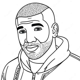 Drake Pagine Da Colorare