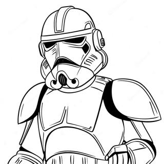 Pagina Da Colorare Del Clone Trooper Fase 1 Pronto Per La Battaglia 66211-54686