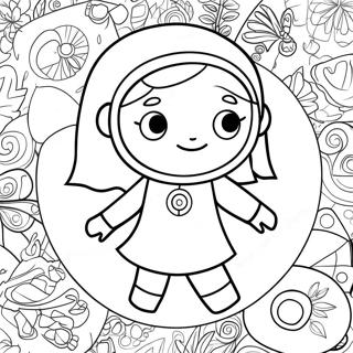 Pagina Da Colorare Di Wordgirl 66270-54736